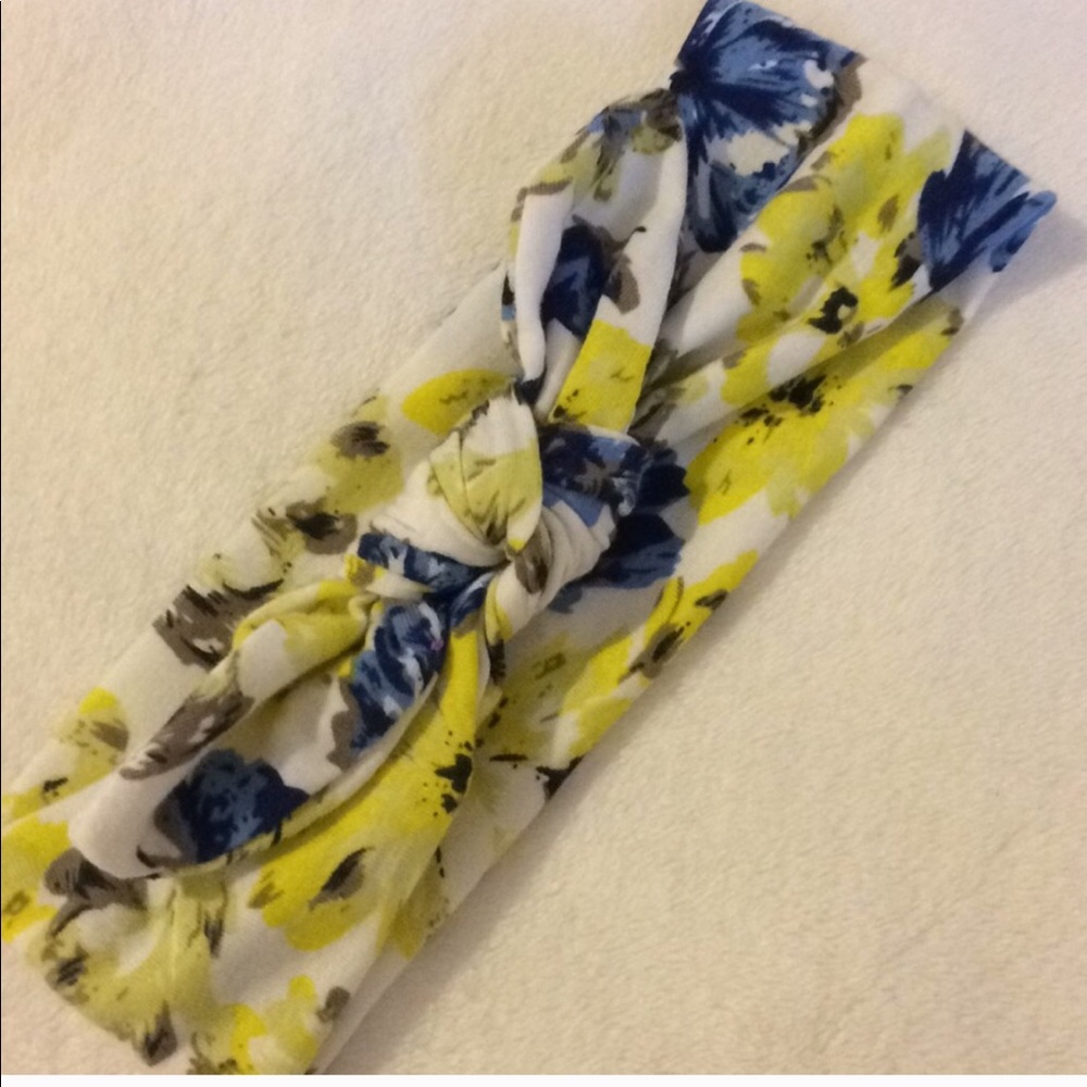 Floral head wrap